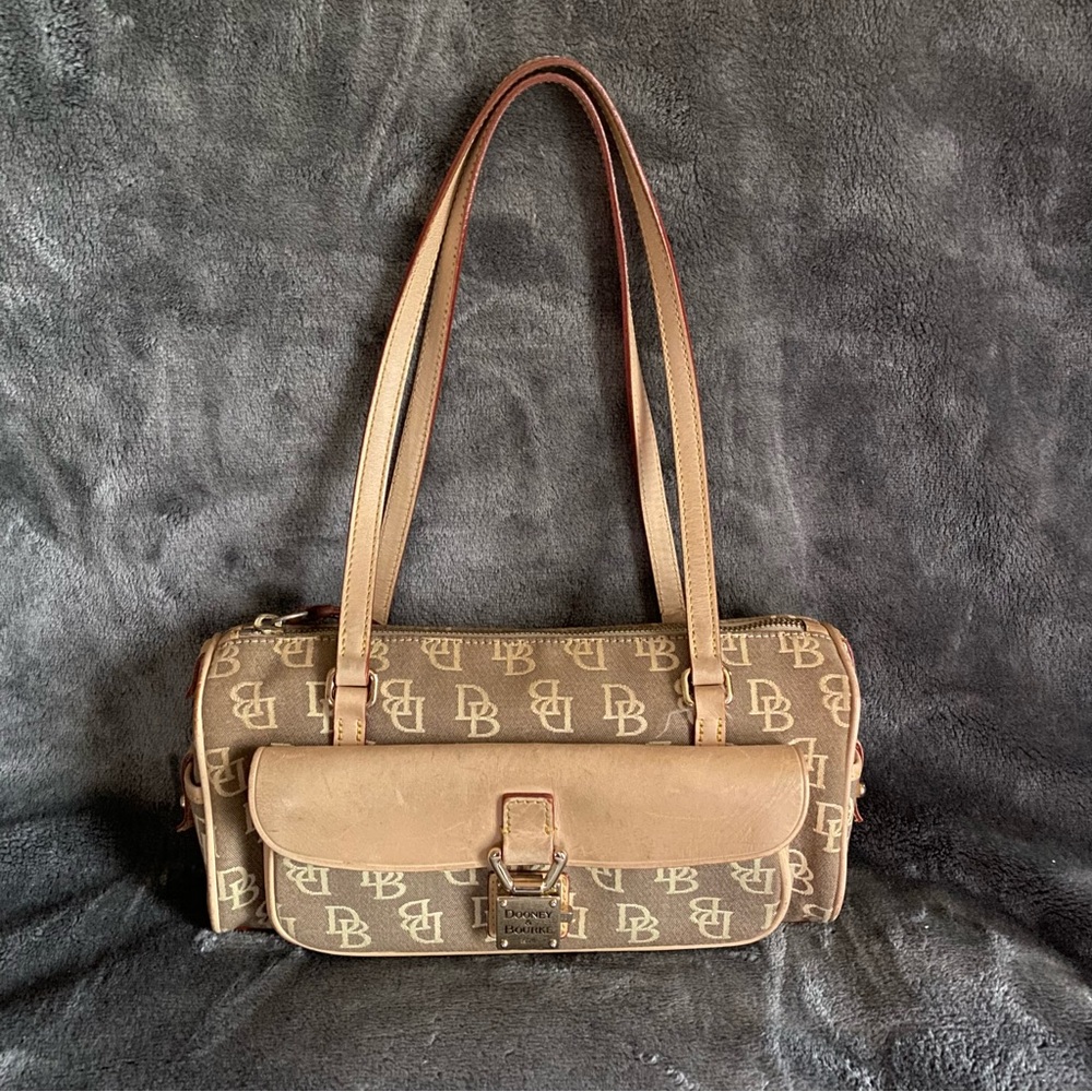 Dooney & Bourke East West Slim Top Zip Shoulder Bag